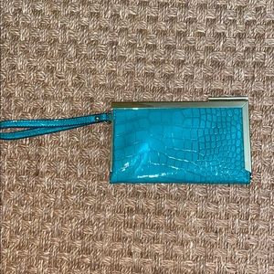 Anne Klein Crocodile Wallet Clutch